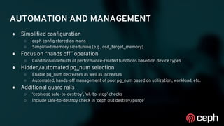 CEPH DAY BERLIN - WHAT'S NEW IN CEPH | PDF