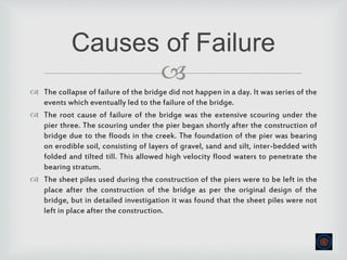 Schoharie Creek Bridge Collapse - Case Study | PPTX