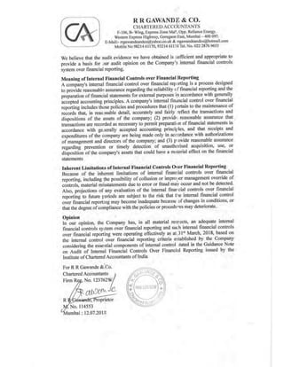 2018.03.31 Eros Television Directors Report