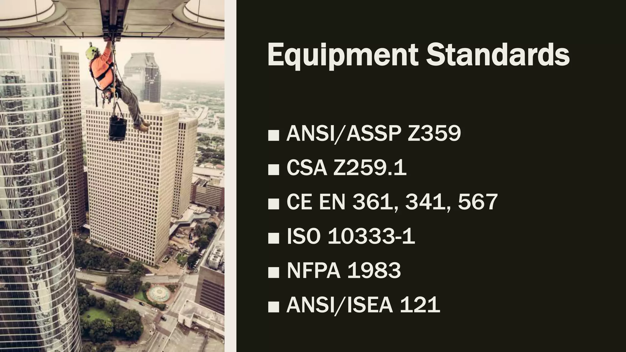 Ropes Access safety presentation | PPTX