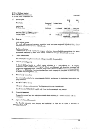 J2 Global Holdings 2018 Financials