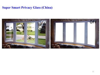 Super Smart Privacy Glass (China)
21
 
