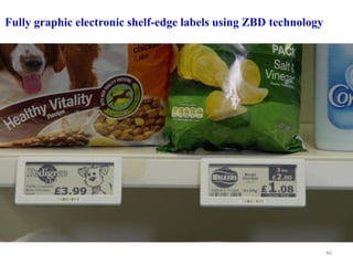 Fully graphic electronic shelf-edge labels using ZBD technology
46
 