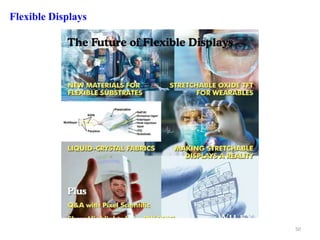 Flexible Displays
50
 