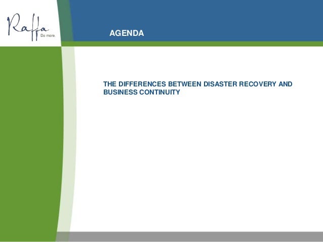 Business continuity disaster recovery dissertation