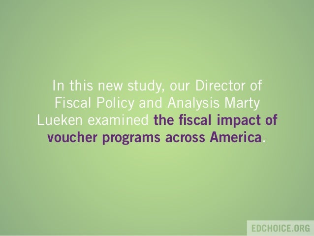 New Study Suggest Voucher Programs Are >> Breaking Down The Fiscal Effects Of School Vouchers New Study Suggest Voucher Programs Are >> Breaking Down The Fiscal Effects Of School Vouchers