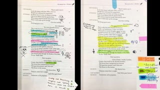 annotation exemplars - side-by-side - act 1 macbeth | PPTX