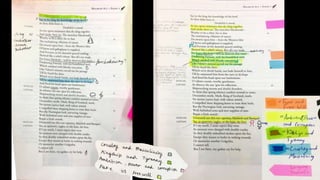 annotation exemplars - side-by-side - act 1 macbeth | PPTX