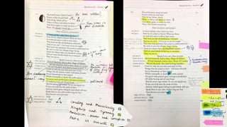 annotation exemplars - side-by-side - act 1 macbeth | PPTX