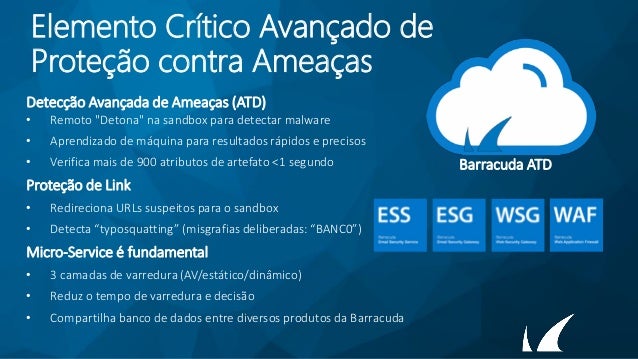 WEBINAR COM DEMO AO VIVO Barracuda Essentials Antispam