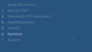 IOTA - die Next Generation Blockchain?