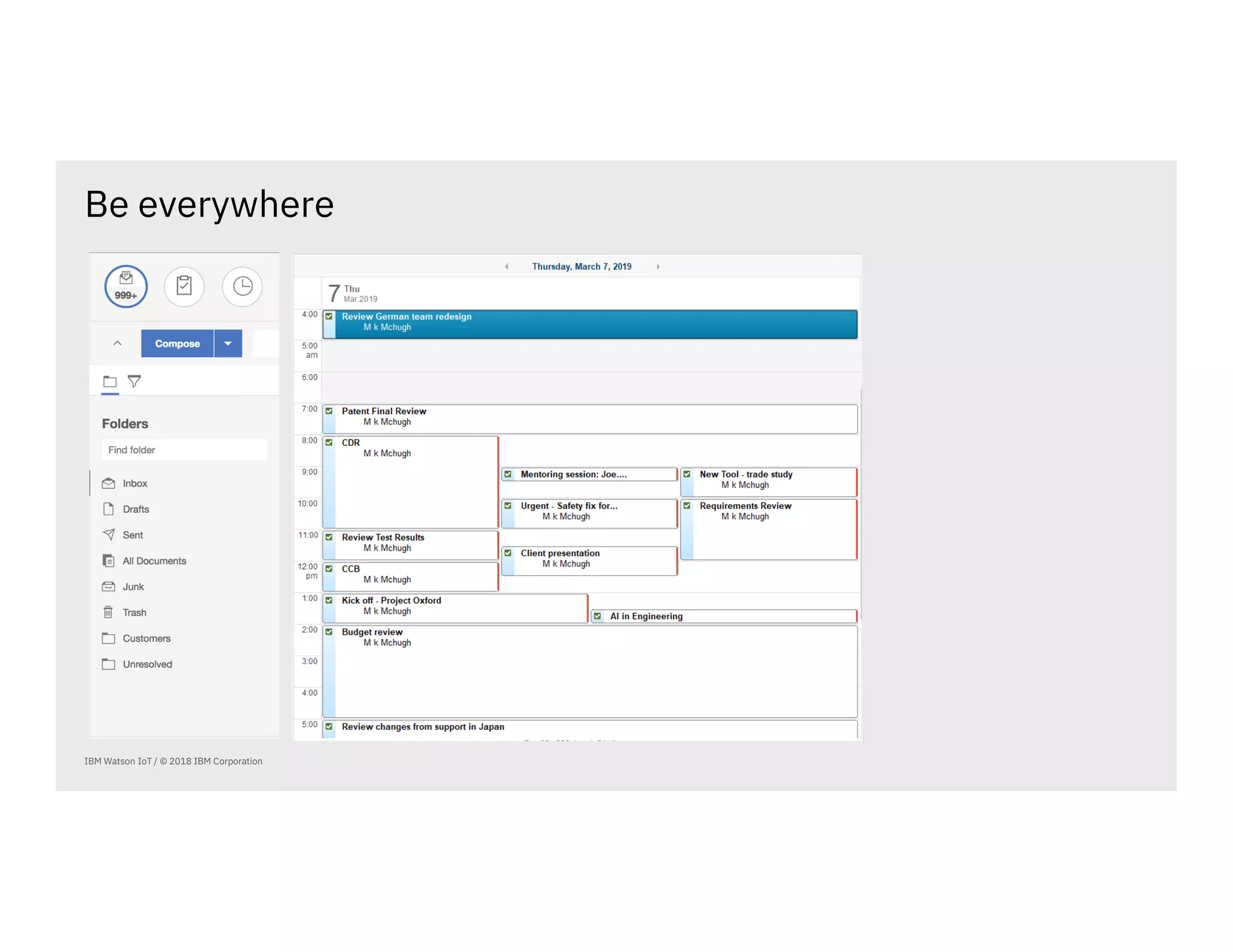 Be everywhere
IBM Watson IoT / © 2018 IBM Corporation
 