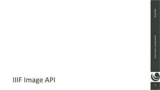 20.09.2018FlorianAlpers,intrandaGmbH
8
IIIF Image API
 