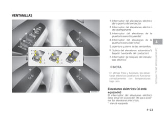 #
#BKBEBBVUPN䜫UJDBEFMBT
WFOUBOJMMBT TJFTU䜫FRVJQBEP
1VMTBOEP FM JOUFSSVQUPS EFM FMFWBMVOBT
FM䜳DUSJDPVONPNFOUPIBTUBMBTFHVOEB
QPTJDJ䜽OEFEFUFODJ䜽O  TFCBKBDPNa
QMFUBNFOUFMBWFOUBOJMMBJODMVTPBVORVF
TFTVFMUFFMJOUFSSVQUPS1BSBEFUFOFSMB
WFOUBOJMMB FO MB QPTJDJ䜽O RVF TF EFTFF
NJFOUSBT FTU䜫 FO GVODJPOBNJFOUP  UJSF
EFMJOUFSSVQUPSVONPNFOUPFOMBEJSFDa
DJ䜽OPQVFTUBBMNPWJNJFOUPEFMBWFOUBa
OJMMB
4VCJEB#BKBEBBVUPN䜫UJDBEFMB
WFOUBOJMMB TJFTU䜫FRVJQBEP
1VMTBOEP P UJSBOEP EFM JOUFSSVQUPS EFM
FMFWBMVOBT FM䜳DUSJDP NPNFOU䜫OFBNFOa
UF B MB TFHVOEB QPTJDJ䜽O EF EFUFODJ䜽O
 TFCBKBPTFTVCFDPNQMFUBNFOUFMB
WFOUBOJMMB JODMVTP BVORVF TF TVFMUF FM
JOUFSSVQUPS 1BSB EFUFOFS MB WFOUBOJMMB
FOMBQPTJDJ䜽ORVFEFTFBNJFOUSBTFTU䜫
PQFSBOEP UJSFPQVMTFZTVFMUFFMJOUFa
SSVQUPSFOMBEJSFDDJ䜽OPQVFTUBBMNPWJa
NJFOUP
4J FM FMFWBMVOBT FM䜳DUSJDP OP GVODJPOB
DPSSFDUBNFOUF  FM TJTUFNB BVUPN䜫UJDP
EFMFMFWBMVOBTFM䜳DUSJDPEFCFSFJOJDJBSTF
EFMBTJHVJFOUFNBOFSB
 $PMPRVFFMJOUFSSVQUPSEFFODFOEJEP
FOMBQPTJDJ䜽O0/
 $JFSSFMBWFOUBOJMMBZDPOUJO䝄FUJSBOa
EP EFM JOUFSSVQUPS EFM FMFWBMVOBT
FM䜳DUSJDP EFM DPOEVDUPS EVSBOUF
 TFHVOEP DPNP N䜷OJNP EFTQV䜳T
EFRVFMBWFOUBOJMMBFTU䜳DPNQMFUBa
NFOUFDFSSBEB
*OWFSTJ䜽OBVUPN䜫UJDBEFMTFOUJEP
4JFMNPWJNJFOUPEFTVCJEBEFMBWFOUBa
OJMMBFTU䜫CMPRVFBEPQPSVOPCKFUPPVOB
QBSUFEFMDVFSQP MBWFOUBOJMMBEFUFDUBMB
SFTJTUFODJBZEFUJFOFFMNPWJNJFOUPEF
BTDFOTP-BWFOUBOJMMBEFTDFOEFS䜫BQSPa
YJNBEBNFOUFDNQBSBQFSNJUJSRVF
TFQVFEBFYUSBFSFMPCKFUP
 


$BSBDUFS䜷TUJDBTEFTVWFI䜷DVMP
 