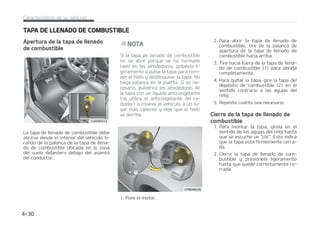 $POUJO䝄B
䳜 /P WVFMWB B FOUSBS FO FM WFI䜷DVMP
VOB WF[ RVF IB DPNFO[BEP B SFa
QPTUBSZBRVFQVFEFHFOFSBSFMFDa
USJDJEBEFTU䜫UJDB UPDBOEP SP[BOEP
P EFTMJ[䜫OEPTF DPO DVBMRVJFS FMFa
NFOUP P UFKJEP QPMJ䜳TUFS  TBU䜳O P
OBJM䜽O DBQBDFTEFQSPEVDJSFMFDUSJa
DJEBE FTU䜫UJDB -B EFTDBSHB EF
FMFDUSJDJEBE FTU䜫UJDB QVFEF JOGMBa
NBS MPT WBQPSFT EF DPNCVTUJCMF Z
QSPWPDBSVOBS䜫QJEBRVFNBEVSB4J
EFCFWPMWFSBFOUSBSFOFMWFI䜷DVMP
EFCFFMJNJOBSEFOVFWPMPTQPTJCMFT
SJFTHPTEFEFTDBSHBEFFMFDUSJDJEBE
FTU䜫UJDBUPDBOEPVOBQBSUFNFU䜫MJa
DB EFM WFI䜷DVMP  BMFKBEB EFM DVFMMP
EF MMFOBEP EF DPNCVTUJCMF  MB CPa
RVJMMB P DVBMRVJFS PUSB GVFOUF EF
HBTPMJOB
$POUJO䝄B
$POUJO䝄B
䳜 4J VUJMJ[B VO SFDJQJFOUF QBSB DPNa
CVTUJCMF BEFDVBEP  BTFH䝄SFTF EF
DPMPDBSMPFOFMTVFMPQBSBFMSFQPTa
UBKF -B EFTDBSHB EF FMFDUSJDJEBE
FTU䜫UJDBEFTEFFMSFDJQJFOUFQVFEF
QSFOEFS MPT WBQPSFT EF DPNCVTUJa
CMFZQSPWPDBSVOJODFOEJP
6OB WF[ RVF IBZB DPNFO[BEP FM
SFQPTUBKF OPQJFSEBEFWJTUBFMWFa
I䜷DVMPIBTUBDPNQMFUBSFMMMFOBEP
6UJMJDFT䜽MPEFQ䜽TJUPTEFDPNCVTUJa
CMF QPSU䜫UJMFT BEFDVBEPT QBSB
USBOTQPSUBSZHVBSEBSMBHBTPMJOB
䳜 /P VUJMJDF FM UFM䜳GPOP N䜽WJM NJFOa
USBTFTU䜳SFQPTUBOEP-BDPSSJFOUF
FM䜳DUSJDB ZP MBT JOUFSGFSFODJBT
FMFDUS䜽OJDBTEFMPTUFM䜳GPOPTN䜽WJa
MFTQVFEFOJOGMBNBSMPTWBQPSFTEF
DPNCVTUJCMF Z QSPWPDBS VO JODFOa
EJP
$POUJO䝄B
$POUJO䝄B
䳜 QBHVFTJFNQSFFMNPUPSBOUFTEF
SFQPTUBS -BT DIJTQBT QSPEVDJEBT
QPSMPTDPNQPOFOUFTFM䜳DUSJDPTSFa
MBDJPOBEPTDPOFMNPUPSQVFEFOJOa
GMBNBSMPTWBQPSFTEFDPNCVTUJCMF
Z QSPWPDBS VO JODFOEJP 6OB WF[
RVFIBZBDPNQMFUBEPFMSFQPTUBKF
BTFH䝄SFTF EF RVF MB UBQB Z MB
QVFSUB EF MMFOBEP FTU䜫O DPSSFDUBa
NFOUFDFSSBEBTBOUFTEFBSSBODBS
FMNPUPS
䳜 /0VUJMJDFOJDFSJMMBTOJVONFDIFSP
Z/0'6.PEFKFVODJHBSSJMMPFOa
DFOEJEPFOFMWFI䜷DVMPNJFOUSBTFTa
U䜫FOVOBHBTPMJOFSBFTQFDJBMNFOa
UF EVSBOUF FM SFQPTUBKF -PT DPNa
CVTUJCMFT EFM BVUPN䜽WJM TPO BMUBa
NFOUF JOGMBNBCMFT  BM QSFOEFSTF
QSPWPDBOGVFHP
䳜 4JTFFODJFOEFVOGVFHPEVSBOUFFM
SFQPTUBKF  BCBOEPOF MBT JONFEJBa
DJPOFT EFM WFI䜷DVMP  Z DPOUBDUF JOa
NFEJBUBNFOUFDPOFMEJSFDUPSEFMB
FTUBDJ䜽O EF TFSWJDJP Z EFTQV䜳T
DPOUBDUF DPO MPT CPNCFSPT 4JHB
UPEBT MBT JOTUSVDDJPOFT RVF MF TVa
NJOJTUSFO
$BSBDUFS䜷TUJDBTEFTVWFI䜷DVMP  

 