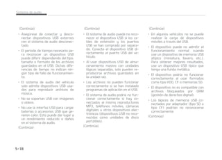 $POUJO䝄B
䳜 4JFMJ1PE䛸PFMEJTQPTJUJWP69FTa
U䜫DPOFDUBEPBMBUPNBEFDPSSJFOa
UF  MB SFQSPEVDDJ䜽O EFM EJTQPTJUJWP
FYUFSOPQPES䜷BQSPEVDJSSVJEPTO
FTF DBTP  EFTDPOFDUF MB DPOFYJ䜽O
FM䜳DUSJDBBOUFTEFMVTP
䳜 1VFEFOQSPEVDJSTFTBMUPTPGVODJPa
OBNJFOUP JODPSSFDUP EFQFOEJFOEP
EFMBTDBSBDUFS䜷TUJDBTEFTVEJTQPa
TJUJWPJ1PE䛸J1IPOF䛸
䳜 4JTVJ1IPOF䛸FTU䜫DPOFDUBEPUBOa
UP BM #MVFUPPUI䛸 DPNP BM 64#  FM
TPOJEP QPES䜷B OP SFQSPEVDJSTF DPa
SSFDUBNFOUFOTVJ1IPOF䛸 TFMFDa
DJPOF FM DPOFDUPS %PDL P #MVFa
UPPUI䛸 QBSB DBNCJBS MB TBMJEB EFM
TPOJEP GVFOUF 
䳜 MNPEPJ1PE䛸OPQVFEFBDDJPOBSa
TF TJ OP TF SFDPOPDF FM J1PE䛸 QPS
SFQSPEVDJSTF WFSTJPOFT OP DPNQBa
UJCMFTDPOMPTQSPUPDPMPTEFDPNVa
OJDBDJ䜽O  Z FO DBTPT EF BOPNBM䜷BT
ZEFGFDUPTEFMJ1PE䛸
$POUJO䝄B
$POUJO䝄B
䳜 1BSB EJTQPTJUJWPT J1PE䛸 /BOP EF
䛴 HFOFSBDJ䜽O  FM J1PE䛸 QPES䜷B OP
SFDPOPDFSTFTJFMOJWFMEFMBCBUFS䜷B
FT CBKP $BSHVF FM J1PE䛸 QBSB TV
VTP
䳜 M PSEFO EF C䝄TRVFEBSFQSPEVDa
DJ䜽OFOFMEJTQPTJUJWPJ1PE䛸QPES䜷B
EJGFSJS EFM PSEFO NPTUSBEP FO FM
TJTUFNBEFBVEJP
䳜 4J FM J1PE䛸 GVODJPOB JODPSSFDUBa
NFOUFEFCJEPBVOEFGFDUPEFMEJTa
QPTJUJWP J1PE䛸  SFJOJDJF FM J1PE䛸 F
JOU䜳OUFMP EF OVFWP 1BSB N䜫T JOa
GPSNBDJ䜽O  WFB FM NBOVBM EFM
J1PE䛸
䳜 MHVOPTJ1PE䛸QPES䜷BOOPTJODSPOJa
[BSDPOFMTJTUFNBEFQFOEJFOEPEF
MBWFSTJ䜽O4JTFEFTDPOFDUBFMNFa
EJP BOUFT EF SFDPOPDFSTF FM NJTa
NP FMTJTUFNBQPES䜷BOPSFDVQFSBS
DPSSFDUBNFOUF FM NPEP PQFSBUJWP
BOUFSJPS /P QVFEF VTBSTF QBSB
DBSHBSFMJ1BE䛸
$POUJO䝄B
$POUJO䝄B
䳜 6TFVODBCMFJ1PE䛸N䜫TDPSUPEF
NFUSP EF MPOHJUVE DPNP FM DBCMF
TVNJOJTUSBEPPSJHJOBMNFOUFDPOVO
OVFWPJ1PE䛸 MPTDBCMFTN䜫TMBSHPT
QPES䜷BOEBSMVHBSBRVFFMTJTUFNB
EFBVEJPOPSFDPOP[DBFMJ1PE䛸
/05
 6TP EF #MVFUPPUI䛸 #5  VEJP
TJFTU䜫FRVJQBEP
䳜 M NPEP EF BVEJP DPO #MVFUPPUI䛸
TFQVFEFVUJMJ[BSTPMPDVBOEPTFIB
DPOFDUBEPVOUFM䜳GPOP#MVFUPPUI䛸
䳜 M NPEP EF BVEJP DPO #MVFUPPUI䛸
OPFTUBS䜫EJTQPOJCMFTJTFDPOFDUBO
UFM䜳GPOPTN䜽WJMFTRVFOPBENJUBO
FTUBPQDJ䜽O
䳜 4JTFVUJMJ[BVOUFM䜳GPOPDPO#MVFa
UPPUI䛸 QBSB SFQSPEVDJS N䝄TJDB Z
SFDJCF VOB MMBNBEB P SFBMJ[B VOB
MMBNBEB MBN䝄TJDBTFEFUFOES䜫
$POUJO䝄B
4JTUFNBEFBVEJP  

 