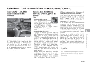 䳜 $
$POUSBOTFKFBVUPN䜫UJDP
1VMTF FM CPU䜽O /(*/ 45354501
JOJDJPQBSBEB EFM NPUPS  NJFOUSBT
FTU䜫FOMBQPTJDJ䜽O$$TJOQJTBSFMQFa
EBMEFMGSFOP
4FQVFEFODPNQSPCBSMBTMVDFTEFBEa
WFSUFODJBBOUFTEFBSSBODBSFMNPUPS
/PEFKFFMCPU䜽O/(*/45354501
JOJDJPQBSBEB EFM NPUPS  FO MB QPTJa
DJ䜽O 0/ BDUJWBEP  EVSBOUF VO MBSHP
QFSJPEP EF UJFNQP -B CBUFS䜷B QVFEF
EFTDBSHBSTF QPSRVFFMNPUPSOPFTU䜫
GVODJPOBOEP
453536/ JOJDJP
BSSBORVF
䳜 $
$POUSBOTFKFNBOVBM
1BSB QPOFS FO NBSDIB FM
NPUPS  QJTF FM QFEBM EFM
FNCSBHVF Z EFM GSFOP
EFTQV䜳T QVMTF FM CPU䜽O /(*/
45354501 JOJDJPQBSBEB EFM NPa
UPS  DPO MB QBMBODB EF DBNCJP FO MB
QPTJDJ䜽O/ QVOUPNVFSUP 
䳜 $
$POUSBOTFKFBVUPN䜫UJDP
1BSBBSSBODBSFMNPUPS QJTFFMQFEBM
EFM GSFOP Z QVMTF FM CPU䜽O /(*/
45354501 JOJDJPQBSBEB EFM NPa
UPS  DPO MB QBMBODB EF DBNCJP FO 1
FTUBDJPOBNJFOUP  P FO MB QPTJDJ䜽O /
QVOUP NVFSUP  1PS NPUJWPT EF TFa
HVSJEBE BSSBORVFFMNPUPSDPOMBQBa
MBODBEFDBNCJPTFOMBQPTJDJ䜽O1 FTa
UBDJPOBNJFOUP 
/05
4J QVMTB FM CPU䜽O /(*/ 4535
4501TJOQJTBSFMQFEBMEFMFNCSBHVF
FOMPTWFI䜷DVMPTEFUSBOTNJTJ䜽ONBa
OVBMPTJOQJTBSFMQFEBMEFMGSFOPFO
MPT WFI䜷DVMPT EF USBOTNJTJ䜽O BVUPa
N䜫UJDB FMNPUPSOPBSSBODBZFMCPa
U䜽O /(*/ 45354501 JOJDJP
QBSBEB EFM NPUPS  DBNCJB EF MB TJa
HVJFOUFGPSNB
0'' $$ 0/ 0''P$$
/05
4JEFKBFMCPU䜽O/(*/45354501
BSSBORVFQBSBEB EFM NPUPS  FO MB
$POUJO䝄B
$POUJO䝄B
QPTJDJ䜽O$$PFOMBQPTJDJ䜽O0/EVa
SBOUFNVDIPUJFNQP TFQVFEFEFTa
DBSHBSMBCBUFS䜷B
%735/$*
䳜 /VODB QVMTF FM CPU䜽O /(*/
45354501 JOJDJPQBSBEBEFMNPa
UPS  NJFOUSBT FM WFI䜷DVMP FTU䜫 FO
NPWJNJFOUP 1PES䜷B QSPWPDBS VOB
Q䜳SEJEBEFDPOUSPMEFMBEJSFDDJ䜽OZ
EF MPT GSFOPT  MP RVF DBVTBS䜷B VO
BDDJEFOUF
䳜 MCMPRVFPBOUJSSPCPEFMBDPMVNOB
EFEJSFDDJ䜽OOPTVTUJUVZFFMVTPEFM
GSFOP EF FTUBDJPOBNJFOUP OUFT
EF BCBOEPOBS FM BTJFOUP EFM DPOa
EVDUPS  BTFH䝄SFTF TJFNQSF EF RVF
MBQBMBODBEFDBNCJPTFTU䜳FOHSBa
OBEB FO MB QPTJDJ䜽O 1 FTUBDJPOBa
NJFOUP BDDJPOFDPNQMFUBNFOUFFM
GSFOP EF FTUBDJPOBNJFOUP Z BQBa
HVFFMNPUPS4JOPTFSFBMJ[BOFTa
UBT PQFSBDJPOFT  QVFEFO QSPEVDJSa
TF NPWJNJFOUPT JOFTQFSBEPT P SFa
QFOUJOPT
$POUJO䝄B
 


$POEVDJSTVWFI䜷DVMP
 