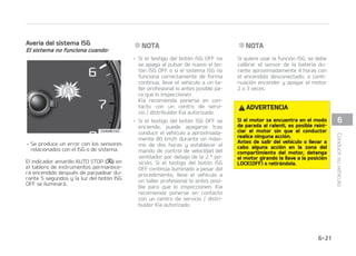 5/$*䜝/
䳜 1BSBFWJUBSFMEFTHBTUFPEB䜻PQSFa
NBUVSPEFMFNCSBHVF OPDPOEV[a
DBNBOUFOJFOEPFMQJFFOFTUFQFa
EBM/PVTFFMFNCSBHVFQBSBNBOa
UFOFS FM WFI䜷DVMP QBSBEP FO VOB
DVFTUBBTDFOEFOUFNJFOUSBTFTQFa
SBQPSVOTFN䜫GPSPFOSPKP
䳜 /P VUJMJDF MB QBMBODB EF DBNCJPT
DPNPBQPZPQBSBMBNBOPEVSBOUF
MB DPOEVDDJ䜽O  ZB RVF QPES䜷B PDBa
TJPOBSTF VO EFTHBTUF QSFNBUVSP
EF MBT IPSRVJMMBT EF DBNCJP EF MB
USBOTNJTJ䜽O
䳜 1BSB FWJUBS QPTJCMFT EB䜻PT FO FM
TJTUFNB EFM FNCSBHVF  OP BSSBOa
RVF DPO MB 䛴 TFHVOEB  NBSDIB
FYDFQUPBMBSSBODBSFOVOBDBM[BEB
EFTMJ[BOUF
%735/$*
䳜 OUFTEFBCBOEPOBSFMBTJFOUPEFM
DPOEVDUPS  BTFH䝄SFTF EF DPMPDBS
TJFNQSF FM GSFOP EF FTUBDJPOBa
NJFOUPZBQBHBSFMNPUPS%FTQV䜳T
BTFH䝄SFTFEFDPMPDBSMB䛴NBSDIB
DVBOEPFMWFI䜷DVMPFTU䜫FTUBDJPOBa
EPFODVFTUBBTDFOEFOUFPTVQFSa
GJDJF MMBOB Z EF DPMPDBS 3 NBSDIB
BUS䜫T  FO DVFTUB EFTDFOEJFOUF 4J
OP TF SFBMJ[BO FTUBT PQFSBDJPOFT
FO FM PSEFO FTQFDJGJDBEP  QVFEFO
QSPEVDJSTF NPWJNJFOUPT JOFTQFSBa
EPTPSFQFOUJOPT
䳜 /PBQMJRVFFMGSFOPNPUPS DBNCJP
EFVOBNBSDIBBMUBBVOBNBSDIB
JOGFSJPS  S䜫QJEBNFOUF FO DBM[BEBT
EFTMJ[BOUFT
MWFI䜷DVMPQPES䜷BQBUJOBSZQSPWPa
DBSVOBDDJEFOUF
6TPEFMFNCSBHVF
4FEFCFQJTBSBGPOEPFMFNCSBHVFBOa
UFT EF DBNCJBS MB NBSDIB  MVFHP TF
TVFMUB MFOUBNFOUF T OFDFTBSJP TPMUBS
EFMUPEPFMQFEBMEFMFNCSBHVFBOUFTEF
DPOEVDJS/PNBOUFOHBFMQJFFOFMBDFa
MFSBEPSEVSBOUFMBDPOEVDDJ䜽O1SPWPDBa
S䜷B VO EFTHBTUF JOOFDFTBSJP /P QJTF
QBSDJBMNFOUFFMFNCSBHVFQBSBNBOUFa
OFS FM DPDIF FO VOB QFOEJFOUF 1SPWPa
DBS䜷B VO EFTHBTUF JOOFDFTBSJP NQMFF
FMGSFOPEFQJFPFMEFFTUBDJPOBNJFOUP
QBSB NBOUFOFS FM DPDIF FO VOB QFOa
EJFOUF/PQJTFFMQFEBMEFMFNCSBHVFOJ
DPOTUBOUFOJS䜫QJEBNFOUF
5/$*䜝/
M BDDJPOBS FM QFEBM EFM FNCSBHVF
Q䜷TFMPIBTUBFMGPOEP4JOPTFQJTBFM
QFEBM EFM FNCSBHVF IBTUB FM GPOEP
FMFNCSBHVFQPES䜷BEB䜻BSTFPQPES䜷B
QSPEVDJSSVJEP
 


$POEVDJSTVWFI䜷DVMP
 