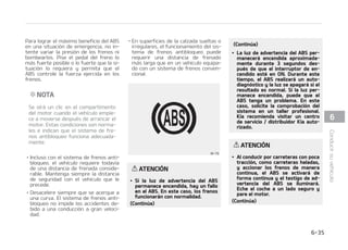 MTJTUFNBEFDPOUSPMFMFDUS䜽OJDPEFFTa
UBCJMJEBE 4$ FTVOTJTUFNBFMFDUS䜽OJa
DPEJTF䜻BEPQBSBBZVEBSBMDPOEVDUPSB
NBOUFOFS FM DPOUSPM EFM WFI䜷DVMP FO
DPOEJDJPOFT BEWFSTBT /P TVTUJUVZF MBT
QS䜫DUJDBT EF DPOEVDDJ䜽O TFHVSBT %JGFa
SFOUFTGBDUPSFTDPNPQVFEFTFSMBWFMPa
DJEBE  FM FTUBEP EF MB DBM[BEB Z FM VTP
EFMBEJSFDDJ䜽OQPSQBSUFEFMDPOEVDUPS
QVFEFOJOGMVJSFOMBFGFDUJWJEBEEFM4$
QBSBFWJUBSMBQ䜳SEJEBEFDPOUSPM4JHVF
TJFOEPTVSFTQPOTBCJMJEBEFMDPOEVDJSZ
UPNBSMBTDVSWBTBWFMPDJEBEFTSB[POBa
CMFT  BT䜷 DPNP FM EFKBS VO NBSHFO EF
TFHVSJEBETVGJDJFOUF
$VBOEPVUJMJDFMPTGSFOPTFODPOEJDJPOFT
RVF QPES䜷BO DBVTBS FM CMPRVFP EF MBT
SVFEBT  FTDVDIBS䜫 VO SVJEP TJNJMBS B
UJLUJLQSPDFEFOUFEFMPTGSFOPTPCJFO
OPUBS䜫 VOB TFOTBDJ䜽O DPSSFTQPOEJFOUF
FOFMQFEBMEFMGSFOPTUBDPOEJDJ䜽OFT
OPSNBMZTJHOJGJDBRVFFM4$FTU䜫BDUJa
WBEP
/
/05
4F PJS䜫 VO DMJD FO FM DPNQBSUJNFOUP
EFMNPUPSDVBOEPFMWFI䜷DVMPFNQJFa
DFBNPWFSTFEFTQV䜳TEFBSSBODBSFM
$POUJO䝄B
$POUJO䝄B
NPUPSTUBTDPOEJDJPOFTTPOOPSNBa
MFTFJOEJDBORVFFMTJTUFNBEFDPOa
USPM FMFDUS䜽OJDP EF FTUBCJMJEBE GVOa
DJPOBBEFDVBEBNFOUF
0QFSBDJ䜽OEFM4$
$POEJDJ䜽O4$0/


䳜 $VBOEPFMFODFOEJEPFTU䜫FO
0/  MPT UFTUJHPT JOEJDBEPSFT
EF 4$ Z 4$ 0'' TF JMVNJa
OBO EVSBOUF BQSPYJNBEBa
NFOUFTFHVOEPTZFM4$
TFBDUJWB
䳜 1VMTFFMCPU䜽O4$0''USBT
HJSBSMBMMBWFEFFODFOEJEPB
0/ QBSB BQBHBS FM 4$ M
JOEJDBEPS 4$ 0'' TF JMVNJa
OBS䜫  1BSB BDUJWBS FM 4$
QVMTF FM CPU䜽O 4$ 0'' FM
UFTUJHPJOEJDBEPS4$0''TF
BQBHBS䜫 
䳜 $VBOEP BSSBORVF FM NPUPS
FTDVDIBS䜫 VO SVJEP E䜳CJM EF
UJDUBD T FM 4$ RVF FTU䜫
SFBMJ[BOEPVOBBVUPDPNQSPa
CBDJ䜽OBVUPN䜫UJDBEFMTJTUFa
NB Z OP TJHOJGJDB RVF IBZB
VOBBWFS䜷B
%VSBOUFFMGVODJPOBNJFOUP
$VBOEPFM4$FTU䜳BDUJWP FMUFTUJHPJOa
EJDBEPS4$QBSQBEFBS䜫


䳜 $VBOEP FM QSPHSBNB EF FTa
UBCJMJEBE FMFDUS䜽OJDP GVODJPa
OB DPSSFDUBNFOUF QVFEF
QFSDJCJSTF VOB MJHFSB QVMTBa
DJ䜽O EFM WFI䜷DVMP 4F USBUB
EFMFGFDUPEFMDPOUSPMEFGSFa
OBEPZOPFTOJOHVOBTJUVBa
DJ䜽OBO䜽NBMB
䳜 M TBMJS EFM CBSSP P DPOEVDJS
QPS VOB DBM[BEB EFTMJ[BOUF
MBT SQN EFM NPUPS SFWPMVa
DJPOFT QPS NJOVUP  QPES䜷BO
OPBVNFOUBSBVORVFTFQJTF
GJSNFNFOUF FM QFEBM EFM
BDFMFSBEPS TUP UJFOF MB GJa
OBMJEBE EF NBOUFOFS MB FTa
UBCJMJEBEZMBUSBDDJ䜽OEFMWFa
I䜷DVMP Z OP JOEJDB OJOH䝄O
QSPCMFNB
$POEJDJ䜽O4$0''


1BSB DBODFMBS MB PQFSBDJ䜽O
4$
 


$POEVDJSTVWFI䜷DVMP
 