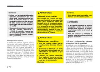 /
/PQFSNJUBRVFFMGSFOPEF
FTUBDJPOBNJFOUPTFDPOHFMF
O EFUFSNJOBEBT DPOEJDJPOFT  FM GSFOP
EF FTUBDJPOBNJFOUP QPES䜷B DPOHFMBSTF
FO MB QPTJDJ䜽O BDDJPOBEB TUP FT N䜫T
QSPCBCMF DVBOEP IBZ BDVNVMBDJ䜽O EF
OJFWFPIJFMPDFSDBEFMPTGSFOPTUSBTFa
SPT P TJ MPT GSFOPT FTU䜫O NPKBEPT 4J
IBZ SJFTHP EF RVF FM GSFOP EF FTUBDJPa
OBNJFOUP TF DPOHFMF  VUJM䜷DFMP UFNQPa
SBMNFOUFNJFOUSBTDPMPDBMBQBMBODBEF
DBNCJPT FO QPTJDJ䜽O 1 BQBSDBNJFOUP
DPO USBOTNJTJ䜽O BVUPN䜫UJDB  P FO QSJa
NFSBNBSDIB BUS䜫T USBOTNJTJ䜽O NBa
OVBM ZCMPRVFFMBTSVFEBTUSBTFSBTQBa
SB RVF FM WFI䜷DVMP OP QVFEB SPEBS 
DPOUJOVBDJ䜽O TVFMUFFMGSFOPEFFTUBDJPa
OBNJFOUP
/PEFKFRVFOJFWFPIJFMPTF
BDVNVMFOFOMPTCBKPTEFM
WFI䜷DVMP
$PO DJFSUBT DPOEJDJPOFT NFEJPBNCJFOa
UBMFT MBOJFWFZFMIJFMPQPES䜷BOBDVNVa
MBSTFFOMPTHVBSEBCBSSPTFJOUFSGFSJSMB
EJSFDDJ䜽O4JTVFMFDPOEVDJSFODPOEJDJPa
OFT NFEJPBNCJFOUBMFT NVZ BEWFSTBT
DPNQSVFCFEFGPSNBQFSJ䜽EJDBMPTCBKPT
EFM DPDIF QBSB BTFHVSBS RVF FM NPWJa
NJFOUP EF MBT SVFEBT EFMBOUFSBT Z MBT
QJF[BTEFMWPMBOUFOPFTU䜫OPCTUSVJEBT
RVJQPEFBSSBTUSFEF
FNFSHFODJB
4FH䝄O MBT DPOEJDJPOFT BNCJFOUBMFT FO
MBT RVF DPOEV[DB  EFCFS䜷B MMFWBS VO
FRVJQPEFBSSBTUSFEFFNFSHFODJBBEFa
DVBEPMHVOPEFFTUPTFMFNFOUPTRVF
QPES䜷BMMFWBSTPODBEFOBTQBSBMPTOFVa
N䜫UJDPT DVFSEBTQBSBSFNPMDBSPDBEFa
OBT  VOB MJOUFSOB QPSU䜫UJM  CFOHBMBT
BSFOB VOBQBMB QJO[BT VOSBTQBEPSQBa
SBWFOUBOBT VOTVFMPJNQFSNFBCMF VO
NPOPEFUSBCBKP VOBNBOUB FUD
$POEVDJSTVWFI䜷DVMP  

 