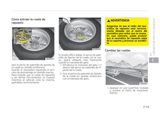 %FTQV䜳TMBQPTJDJ䜽OEFMBMMBWFFTMBRVF
TF NVFTUSB FO MB GJHVSB Z BQSJFUF MBT
UVFSDBTEFMBSVFEBTFH䝄SFTFEFRVF
FM DBTRVJMMP FTU䜫 DPNQMFUBNFOUF BTFOa
UBEPTPCSFMBUVFSDB/PQJTFMBNBOJMMB
EFMBMMBWFPVUJMJDFVOUVCPEFFYUFOTJ䜽O
TPCSFMBNBOJMMBEFMBMMBWF7BZBBMSFEFa
EPSEFMBSVFEB BQSFUBOEPDBEBVOBEF
MBTPUSBTUVFSDBTIBTUBRVFFTU䜳OUPEBT
BQSFUBEBT  DPOUJOVBDJ䜽O  EFCF WPMWFS
BDPNQSPCBSDBEBUVFSDBQBSBDPNQSPa
CBS FM BQSJFUF %FTQV䜳T EF DBNCJBS MBT
SVFEBT TPMJDJUFMBDPNQSPCBDJ䜽OEFMTJTa
UFNBFOVOUBMMFSQSPGFTJPOBM,JBSFDPa
NJFOEB WJTJUBS VO DFOUSP EF TFSWJa
DJPEJTUSJCVJEPS,JBBVUPSJ[BEP

1
1BSEFBQSJFUFEFMBUVFSDBEFMBSVFEB
3VFEBEFBDFSPZSVFEBEFBMFBDJ䜽OEF
BMVNJOJP_LHG䜁N
4J EJTQPOF EF VO DBMJCSBEPS EF QSFTJ䜽O
EFMPTOFVN䜫UJDPT SFUJSFFMUBQ䜽OEFMB
W䜫MWVMBZDPNQSVFCFMBQSFTJ䜽OEFMBJSF
4JMBQSFTJ䜽OFTNFOPSBMBSFDPNFOEBa
EB DPOEV[DBDPODVJEBEPIBTUBMBFTUBa
DJ䜽OEFTFSWJDJPN䜫TDFSDBOBQBSBJOGMBS
MBQSFTJ䜽ODPSSFDUB4JFTEFNBTJBEPBMa
UB  BK䝄TUFMB IBTUB RVF TFB DPSSFDUB
7VFMWBBDPMPDBSTJFNQSFFMUBQ䜽OEFMB
W䜫MWVMBEFTQV䜳TEFDPNQSPCBSPBKVTUBS
MBQSFTJ䜽O4JOPWVFMWFBDPMPDBSFMUBa
Q䜽O QPES䜷BQSPEVDJSTFVOBGVHBEFBJSF
4J IB QFSEJEP FM UBQ䜽O  DPNQSF PUSP F
JOTU䜫MFMPMPBOUFTQPTJCMF
5SBT DBNCJBS MBT SVFEBT  BTFH䝄SFTF EF
DPMPDBSMBSVFEBQJODIBEBFOTVTJUJPZ
HVBSEBSFMHBUPZMBTIFSSBNJFOUBTBEFa
DVBEBNFOUF
5/$*䜝/
4VWFI䜷DVMPQPTFFSPTDBTN䜳USJDBTFO
MPTFTQ䜫SSBHPTZUVFSDBTTFH䝄SFTF
EVSBOUF MB FYUSBDDJ䜽O EF MBT SVFEBT
EFWPMWFSBQPOFSMBTNJTNBTUVFSDBT
RVF IB FYUSB䜷EP 4J MBT SFFNQMB[B
DPNQSVFCF RVF FNQMFB UVFSDBT DPO
SPTDBEPN䜳USJDPZFMNJTNPCJTFMBEP
$PMPDBS VOB UVFSDB DPO VO SPTDBEP
$POUJO䝄B
$POUJO䝄B
OPN䜳USJDPFOVOFTQ䜫SSBHPN䜳USJDP
PWJDFWFSTB OPHBSBOUJ[BFMBKVTUFEF
MBSVFEBBMDVCPZQPES䜷BEB䜻BSFMFTa
Q䜫SSBHPZQPTUFSJPSNFOUFIBCS䜷BRVF
SFFNQMB[BSMP
'䜷KFTFRVFMBNBZPS䜷BEFMBTUVFSDBT
EF UBDP OP UJFOFO SPTDBEP N䜳USJDP
5FOHB FTQFDJBM DVJEBEP B MB IPSB EF
DPNQSPCBSFMFTUJMPEFSPTDBEPBOUFT
EF JOTUBMBS MBT UVFSDBT EF UBDP ZB
DPNQSBEBTPMBTSVFEBT
ODBTPEFEVEB DPOTVMUFFOVOUBa
MMFSQSPGFTJPOBM,JBSFDPNJFOEBDPOa
TVMUBSFOVODFOUSPEFTFSWJDJPEJTa
USJCVJEPS,JBBVUPSJ[BEP
%735/$*
 TQ䜫SSBHPTEFSVFEB
4J MPT FTQ䜫SSBHPT FTU䜫O EB䜻BEPT
QVFEFQFSEFSTVIBCJMJEBEQBSBSFUFa
OFSMBSVFEBMMPQPES䜷BMMFWBSBQFSa
EFS FM DPOUSPM EF MBT SVFEBT Z GJOBMa
NFOUFUFOFSVOBDPMJTJ䜽OPTVGSJSMFa
TJPOFTHSBWFT
DUVBDJ䜽OFODBTPEFFNFSHFODJB  

 