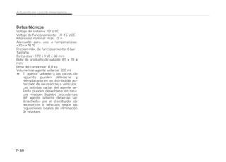 $POUJO䝄B
 NQMFBS VOB QBSUF EFM WFI䜷DVMP
FO MVHBS EFM FOHBODIF QPES䜷B
DBVTBSEB䜻PTFOMBDBSSPDFS䜷BEFM
DPDIF
 NQMFFT䜽MPVODBCMFPVOBDBEFa
OB FTQFD䜷GJDBT QBSB FTUF VTP
TFHVSFCJFOFMDBCMFPMBDBEFOB
BMFOHBODIF
䳜 OUFTEFSFBMJ[BSVOSFNPMDBEPFODBa
TPEFFNFSHFODJB DPNQSVFCFRVFFM
HBODIPOPFTU䜫EB䜻BEPPSPUP
䳜 TFHVSF CJFO FM DBCMF EF SFNPMRVF P
MBDBEFOBBMFOHBODIF
䳜 /PMFE䜳TBDVEJEBTBMFOHBODIFQM䜷a
RVFMB EF GPSNB DPOUJOVB Z DPO VOB
GVFS[BVOJGPSNF
䳜 1BSBFWJUBSEB䜻BSFMFOHBODIF OPUJSF
EFTEF VO MBUFSBM P 䜫OHVMP WFSUJDBM
4JFNQSFUJSFFOM䜷OFBSFDUB
%735/$*
YUSFNFMBTQSFDBVDJPOFTDVBOEPSFa
NPMRVFFMWFI䜷DVMP
$POUJO䝄B
$POUJO䝄B
䳜 WJUF BSSBORVFT SFQFOUJOPT P NBa
OJPCSBT JSSFHVMBSFT RVF QPES䜷BO
DBVTBSQSFTJ䜽OFOFMFOHBODIF FO
FM DBCMF P FO MB DBEFOB M FOHBOa
DIFZFMDBCMFPDBEFOBEFSFNPMa
RVF QPES䜷BO SPNQFSTF Z QSPWPDBS
MFTJPOFTEFHSBWFEBE
䳜 4JOPFTQPTJCMFNPWFSFMWFI䜷DVMP
OP MP GVFSDF Z OP DPOUJO䝄F DPO TV
SFNPMRVF 3FDPNFOEBNPT RVF
DPOUBDUF DPO VO UBMMFS ,JB BVUPSJa
[BEPPDPOVOTFSWJDJPDPNFSDJBMEF
HS䝄BT
䳜 3FNPMRVF FM WFI䜷DVMP FO EJSFDDJ䜽O
MPN䜫TSFDUBQPTJCMF
䳜 .BOU䜳OHBTF BMFKBEP EFM WFI䜷DVMP
EVSBOUFFMSFNPMRVF
䳜 6UJMJDFVOBDJOUBEFSFNPMRVFEFNFa
OPTEFNEFMPOHJUVEUFVOUSP[P
EFUFMBCMBODPPSPKP EFBQSPYDN
EF BODIP  FO NFEJP EF MB DJOUB QBSB
IBDFSMBN䜫TWJTJCMF
䳜 $POEV[DB DPO DVJEBEP QBSB RVF MB
DVFSEBOPTFBGMPKF
1SFDBVDJPOFTQBSBSFNPMDBSFODBTP
EFFNFSHFODJB
䳜 $PMPRVF FM JOUFSSVQUPS EF FODFOEJEP
FO$$QBSBRVFFMWPMBOUFEFEJSFDa
DJ䜽OOPTFCMPRVFF
䳜 $PMPRVF MB QBMBODB EF DBNCJP FO MB
QPTJDJ䜽O/ QVOUPNVFSUP 
䳜 2VJUFFMGSFOPEFFTUBDJPOBNJFOUP
 


DUVBDJ䜽OFODBTPEFFNFSHFOa
DJB
 