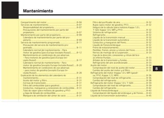 %FQ䜽TJUPEFSFGSJHFSBOUFEFMNPUPS
 5BQBEFMBCPDBEFMMFOBEPEFBDFJUF
EFMNPUPS
 %FQ䜽TJUP EFM M䜷RVJEP EF GSFOPT
FNCSBHVF
 'JMUSPEFBJSF
 $BKBEFGVTJCMFT
 5FSNJOBMOFHBUJWPEFMBCBUFS䜷B
 5FSNJOBMQPTJUJWPEFMBCBUFS䜷B
 7BSJMMBEFOJWFMEFMBDFJUFEFMNPUPS
 5BQ䜽OEFMSBEJBEPS
 %FQ䜽TJUPEFM䜷RVJEPEFMMBWBQBSBCSJa
TBT
 7BSJMMBNFEJEPSBEFOJWFMEFMM䜷RVJEP
EFMBDBKBEFDBNCJPTBVUPN䜫UJDB
 


.BOUFOJNJFOUP
 