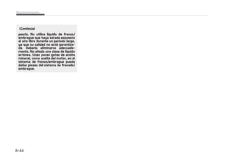 '
'3/0%45$*0/.*/50
$PNQSPCBDJ䜽OEFMGSFOPEF
FTUBDJPOBNJFOUP
$PNQSVFCFFMSFDPSSJEPEFMGSFOPEFFTa
UBDJPOBNJFOUP DPOUBOEP FM O䝄NFSP EF
䳖DMJDT䳗 RVF TF FTDVDIBO BM MFWBOUBSMP
DPNQMFUBNFOUF EFTEF MB QPTJDJ䜽O EF
EFTFOHBODIF M GSFOP EF FTUBDJPOBa
NJFOUPUBNCJ䜳OEFCFNBOUFOFSFMWFI䜷a
DVMP EF GPSNB TFHVSB FO QFOEJFOUFT
QSPOVODJBEBT4JMBDBSSFSBFTTVQFSJPSP
JOGFSJPS BM WBMPS FTQFDJGJDBEP  TPMJDJUF FM
NBOUFOJNJFOUPEFMTJTUFNBFOVOUBMMFS
QSPGFTJPOBM ,JB SFDPNJFOEB WJTJUBS VO
DFOUSPEFTFSWJDJPEJTUSJCVJEPS,JBBVa
UPSJ[BEP
$BSSFSB _ 䳖DMJDT䳓䳓 B VOB GVFS[B EF
LH / 
.BOUFOJNJFOUP  

 