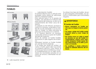 /
/05
䳜 4JUJSBEFMGVTJCMFEFNFNPSJBEFTa
EF FM QBOFM EF GVTJCMFT  MB TF䜻BM
BD䝄TUJDBEFBEWFSUFODJB FMTJTUFNB
EFBVEJP FMSFMPK MBTMVDFTJOUFSJPa
SFT FUD OPGVODJPOBS䜫O3FBKVTUF
BMHVOPT FMFNFOUPT EFTQV䜳T EF
DBNCJBSMPT $POTVMUF 䳖#BUFS䜷B䳗 FO
MBQ䜫HJOB
䳜 VORVF UJSF EFM GVTJCMF EF NFNPa
SJB MBCBUFS䜷BQVFEFEFTDBSHBSTFTJ
TFFODJFOEFOMPTGBSPTVPUSPTEJTa
QPTJUJWPTFM䜳DUSJDPT
$BNCJPEFMGVTJCMFEFM
DPNQBSUJNFOUPEFMNPUPS
 QBHVFFMJOUFSSVQUPSEFFODFOEJEP
ZUPEPTMPTPUSPTJOUFSSVQUPSFT
 3FUJSFMBDVCJFSUBEFMQBOFMEFGVTJa
CMFTQVMTBOEPMBMFOH䝆FUBZUJSBOEP
IBDJBBSSJCB$POFMGVTJCMFUJQPQMBa
OPEFTDPOFDUBEP SFU䜷SFMPVUJMJ[BOEP
FM DMJQ EJTF䜻BEP QBSB DBNCJBS GVTJa
CMFT TJUVBEP FO MB DBKB EF GVTJCMFT
EFMDPNQBSUJNJFOUPEFMNPUPS5SBT
SFUJSBSMP  JOTFSUF EF GPSNB TFHVSB
VOGVTJCMFJOWFSTPEFJHVBMDBOUJEBE
 $PNQSVFCF MPT GVTJCMFT RVF IB FYa
USB䜷EP3FFNQMBDFMPTGVOEJEPT1Ba
SBFYUSBFSPJOTFSUBSVOGVTJCMF VUJa
MJDFFMRVJUBGVTJCMFTRVFTFFODVFOa
USBFOFMQBOFMEFGVTJCMFTEFMDPNa
QBSUJNFOUPEFMNPUPS
 *OUSPEV[DB FM OVFWP GVTJCMF EF MB
NJTNB QPUFODJB Z BTFH䝄SFTF RVF
FODBKB QFSGFDUBNFOUF FO MPT DMJQT
4JRVFEBGMPKP DPOTVMUFFOVOUBMMFS
QSPGFTJPOBM,JBSFDPNJFOEBDPOTVMa
UBSFOVODFOUSPEFTFSWJDJPEJTUSJa
CVJEPS,JBBVUPSJ[BEP
5/$*䜝/
5SBT DPNQSPCBS FM QBOFM EF GVTJCMFT
FO FM DPNQBSUJNFOUP EFM NPUPS
NPOUFMBDVCJFSUBEFMQBOFMEFGVTJa
CMFTNFEJBOUFVOTPOJEPEFDMJD
ODBTPDPOUSBSJP FMDPOUBDUPDPOFM
BHVB QPES䜷B QSPWPDBS GBMMPT FM䜳DUSJa
DPT
.BOUFOJNJFOUP  

 