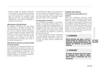 .
.PEJGJDBDJPOFTEFMWFI䜷DVMP
M WFI䜷DVMP OP EFCFS䜷B NPEJGJDBSTF
$VBMRVJFS NPEJGJDBDJ䜽O FO FM WFI䜷DVMP
BGFDUBS䜷BEFGPSNBOFHBUJWBBTVSFOEJa
NJFOUP TFHVSJEBEZEVSBCJMJEBE*ODMVTP
TFQPES䜷BMMFHBSBWJPMBSMBTOPSNBUJWBT
EFTFHVSJEBEZFNJTJ䜽OFTUBUBMFT
EFN䜫T  MBT BWFS䜷BT P EB䜻PT RVF TFBO
SFTVMUBEP EF DVBMRVJFS NPEJGJDBDJ䜽O OP
FTUBS䜫ODVCJFSUBTQPSMBHBSBOU䜷B
䳜 4JVTBEJTQPTJUJWPTFMFDUS䜽OJDPTOPBVa
UPSJ[BEPT  QPES䜷B DBVTBS MB PQFSBDJ䜽O
BOPSNBMEFMWFI䜷DVMP EB䜻PTFOMPTDBa
CMFT  EFTDBSHB EF MB CBUFS䜷B P VO JOa
DFOEJP1PSNPUJWPTEFTFHVSJEBE OP
VUJMJDFEJTQPTJUJWPTFMFDUS䜽OJDPTOPBVa
UPSJ[BEPT
1SFDBVDJPOFTBDFSDBEFMHBTEF
FTDBQFEFMNPUPS NPO䜽YJEPEF
DBSCPOP
䳜 MNPO䜽YJEPEFDBSCPOPQVFEFFTUBS
QSFTFOUF KVOUP DPO PUSPT IVNPT EF
FTDBQF1PSUBOUP TJIVFMFIVNPTEF
FTDBQF EF DVBMRVJFS DMBTF EFOUSP EFM
WFI䜷DVMP  I䜫HBMP SFWJTBS Z SFQBSBS EF
JONFEJBUP 4J BMHVOB WF[ TPTQFDIB
RVFMPTIVNPTEFFTDBQFTFJOUSPEVa
DFOEFOUSPEFMWFI䜷DVMP DPOEV[DBDPO
MBT WFOUBOJMMBT UPUBMNFOUF BCJFSUBT
)BHBSFWJTBSZSFQBSBSFMWFI䜷DVMPEF
JONFEJBUP
%735/$*
 TDBQF
-PTHBTFTEFFTDBQFEFMNPUPSDPOa
UJFOFONPO䜽YJEPEFDBSCPOP $0 
QFTBS EF TFS JODPMPSP F JOPEPSP  FT
QFMJHSPTP Z TV JOIBMBDJ䜽O QVFEF TFS
MFUBM 4JHB MBT JOTUSVDDJPOFT EF FTUB
Q䜫HJOBQBSBFWJUBSFMFOWFOFOBNJFOa
UPQPSHBT$0
䳜 /PQPOHBFONBSDIBFMNPUPSFOTJa
UJPT SFEVDJEPT P DFSSBEPT DPNP VO
HBSBKF N䜫TUJFNQPEFMRVFFTOFDFa
TBSJPQBSBJOUSPEVDJSPSFUJSBSFMWFI䜷a
DVMPEFMB[POB
䳜 4JFMWFI䜷DVMPFTU䜫QBSBEPDPOFMNPa
UPS FO NBSDIB FO VOB [POB BCJFSUB
EVSBOUF VO MBSHP QFSJPEP  BKVTUF FM
TJTUFNBEFWFOUJMBDJ䜽O FODBTPOFDFa
TBSJP QBSBRVFFMBJSFGSFTDPMMFHVFBM
JOUFSJPSEFMDPDIF
䳜 /VODBTFTJFOUFFOVOWFI䜷DVMPFTUBa
DJPOBEP P QBSBEP EVSBOUF VO MBSHP
QFSJPEP EF UJFNQP DPO FM NPUPS FO
NBSDIB
䳜 4JFMNPUPSTFDBMBPGBMMBBMBSSBODBS
JOUFOUBSMP FODFOEFS NVDIBT WFDFT
QVFEF DBVTBS EB䜻PT BM TJTUFNB EF
DPOUSPMEFFNJTJ䜽O
1SFDBVDJPOFTEFGVODJPOBNJFOUP
QBSBFMDPOWFSUJEPSDBUBM䜷UJDP TJ
FTU䜫FRVJQBEP
%735/$*
 *ODFOEJP
䳜 6O TJTUFNB EF FTDBQF DBMJFOUF
QVFEF QSFOEFS GVFHP B FMFNFOUPT
JOGMBNBCMFTEFCBKPEFMWFI䜷DVMP/P
FTUBDJPOFFMWFI䜷DVMPFOMBDFSDBO䜷B
EFPCKFUPTJOGMBNBCMFT DPNPIJFSa
CB WFHFUBDJ䜽O QBQFM IPKBT FUD
䳜 MTJTUFNBEFFTDBQFZFMTJTUFNB
EFM DBUBMJ[BEPS FTU䜫O NVZ DBMJFOa
UFT DPO FM NPUPS FO NBSDIB P JOa
NFEJBUBNFOUFEFTQV䜳TEFQBSBSMP
.BOU䜳OHBTFBMFKBEPEFMTJTUFNBEF
FTDBQFZEFMDBUBMJ[BEPS EFMPDPOa
USBSJPQPES䜷BRVFNBSTF
TJNJTNP OPSFUJSFFMEJTJQBEPSEF
DBMPSBMSFEFEPSEFMTJTUFNBEFFTa
DBQF OPTFMMFMBQBSUF JOGFSJPSEFM
WFI䜷DVMP Z OP SFDVCSB FM WFI䜷DVMP
QBSB FM DPOUSPM EF DPSSPTJ䜽O MMP
SFQSFTFOUBS䜷B VO SJFTHP EF JODFOa
EJPTFODPOEJDJPOFTEFUFSNJOBEBT
 


.BOUFOJNJFOUP
 