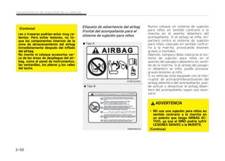 $POUJO䝄B
䳜 /VODB DPMPRVF VOB TVKFDJ䜽O QBSB
OJ䜻PTFOFMBTJFOUPEFMQBTBKFSPEFa
MBOUFSP 4J FM BJSCBH EFM QBTBKFSP
EFMBOUFSPTFJOGMB QVFEFQSPWPDBS
HSBWFTMFTJPOFT
䳜 $VBOEPMPTOJ䜻PTTFTJFOUBOFOMPT
BTJFOUPT USBTFSPT EF VO WFI䜷DVMP
FRVJQBEPDPOBJSCBHTMBUFSBMFTZP
EFDPSUJOB BTFH䝄SFTFEFDPMPDBSFM
TJTUFNBEFTVKFDJ䜽OEFMOJ䜻PMPN䜫T
BMFKBEPQPTJCMFEFMBQVFSUBZFOMB
QPTJDJ䜽OEFCMPRVFP
M JOGMBEP EF MPT BJSCBHT MBUFSBMFT
ZPEFDPSUJOBQVFEFQSPWPDBSHSBa
WFTMFTJPOFTPMBNVFSUFEFVOOJa
䜻P
5FTUJHPEFBEWFSUFODJBEFM
BJSCBH
M PCKFUJWP EFM UFTUJHP EF BEWFSUFODJB
EFMBJSCBHFOFMQBOFMEFJOTUSVNFOUPT
FTFMEFBWJTBSEFVOQSPCMFNBQPUFODJBM
EFMBJSCBH4JTUFNBEFTVKFDJ䜽OTVQMFa
NFOUBSJP 434 
$VBOEPFMJOUFSSVQUPSEFFODFOEJEPFTa
U䜫FO0/ MBMV[EFBEWFSUFODJBEFCFJMVa
NJOBSTF EVSBOUF BQSPYJNBEBNFOUF 
TFHVOEPTZMVFHPBQBHBSTF
)BHBDPNQSPCBSFMTJTUFNBTJ
䳜 -B MV[ OP TF FODJFOEF NPNFOU䜫OFBa
NFOUFBMDPMPDBSFMFODFOEJEPFO0/
䳜 -B MV[ QFSNBOFDF JMVNJOBEB EVSBOUF
VOPTTFHVOEPT
䳜 -BMV[TFFODJFOEFNJFOUSBTFMWFI䜷DVa
MPFTU䜫FONPWJNJFOUP
䳜 -BMV[QBSQBEFBDVBOEPFMJOUFSSVQUPS
EFFODFOEJEPFTU䜫FOMBQPTJDJ䜽O0/
*OEJDBEPSEFMBJSCBHEFMBOUFSPEFM
BDPNQB䜻BOUF TJFTU䜫FRVJQBEP
M JOEJDBEPS EF BDUJWBDJ䜽O EFM
BJSCBH EFMBOUFSP EFM BDPNQBa
䜻BOUF TF JMVNJOB EVSBOUF
BQSPYJNBEBNFOUF  TFHVOEPT
EFTQV䜳T EF RVF FM JOUFSSVQUPS
EFFODFOEJEPTFDPMPRVFFOMB
QPTJDJ䜽O0/
 


$BSBDUFS䜷TUJDBTEFTFHVSJEBEEFTVWFI䜷DVMP
 