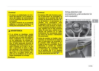 4VWFI䜷DVMPFTU䜫FRVJQBEPDPOVOTJTUFa
NBEFTVKFDJ䜽OTVQMFNFOUBSJP BJSCBH Z
DJOUVSPOFTEFTFHVSJEBEDPOCBOEBBCa
EPNJOBMZEFMIPNCSPUBOUPFOFMBTJFOa
UPEFMDPOEVDUPSDPNPFOFMEFMBDPNa
QB䜻BOUF

-B QSFTFODJB EFM TJTUFNB TF JOEJDB DPO
MBT MFUSBT *3#( HSBCBEBT FO MB DVa
CJFSUBEFMQBOFMEFMBJSCBHFOFMWPMBOUF
ZFMQBOFMGSPOUBMEFMMBEPEFMQBTBKFSP
EFMBOUFSPTPCSFMBHVBOUFSB
M 434 TF DPNQPOF EF BJSCBHT NPOUBa
EPTEFCBKPEFMBDVCJFSUBEFMQBOFMEFM
WPMBOUFZEFMQBOFMGSPOUBMEFMMBEPEFM
BDPNQB䜻BOUFTPCSFMBHVBOUFSB

M QSPQ䜽TJUP EFM 434 FT FM EF TVNJOJTa
USBSVOBQSPUFDDJ䜽OBEJDJPOBMBMDPOEVDa
UPS ZP BM QBTBKFSP EFMBOUFSP  N䜫T BMM䜫
EFMBRVFPGSFDFFMTJTUFNBEFMDJOUVS䜽O
FO DBTP EF VO JNQBDUP GSPOUBM DPO MB
TVGJDJFOUFHSBWFEBE

%735/$*
4JOPTJNBHJOBNPTWPMBOUFDPNPVO
SFMPK MBTNBOPTEFMDPOEVDUPSEFCFO
FTUBS DPMPDBEBT FO FM WPMBOUF FO MB
QPTJDJ䜽OEFMBTZ-PTCSBa
[PTZNBOPTEFMBDPNQB䜻BOUFEFCFO
FTUBSDPMPDBEPTTPCSFFMSFHB[P
%735/$*
4JFNQSFVTFMPTDJOUVSPOFTZMBTTVa
KFDJPOFT QBSB OJ䜻P  QBSB DVBMRVJFS
EFTQMB[BNJFOUP  FO DVBMRVJFS NPa
NFOUP QBSBUPEPFMNVOEP-PTBJSa
CBHTTFJOGMBODPOVOBGVFS[BDPOTJa
EFSBCMF Z DPO NVDIB SBQJEF[ -PT
DJOUVSPOFTBZVEBOBNBOUFOFSBMPT
PDVQBOUFT FO VOB QPTJDJ䜽O DPSSFDUB
QBSBPCUFOFSFMN䜫YJNPCFOFGJDJPEFM
BJSCBH*ODMVTPDPOFMBJSCBH MPTPDVa
$POUJO䝄B
$POUJO䝄B
QBOUFT DPO FM DJOUVS䜽O BCSPDIBEP
JOBEFDVBEBNFOUF Z TJO DJOUVS䜽O
QVFEFO TVGSJS HSBWFT MFTJPOFT TJ FM
BJSCBHTFJOGMB4JFNQSFTJHBMBTQSFa
DBVDJPOFT TPCSF MPT DJOUVSPOFT  BJSa
CBHT Z TFHVSJEBE EF MPT PDVQBOUFT
RVFTFJODMVZFOFOFTUFNBOVBM
1BSB SFEVDJS MPT SJFTHPT EF MFTJPOFT
HSBWFTZSFDJCJSMPTN䜫YJNPTCFOFGJa
DJPTEFMBTFHVSJEBEEFTVTJTUFNBEF
TVKFDJ䜽O
䳜 /VODBDPMPRVFBMOJ䜻PFOFMBTJFOUP
EFMBOUFSP
䳜 4JFNQSFDPMPRVFMBTVKFDJ䜽OEFMPT
OJ䜻PTFOFMBTJFOUPUSBTFSPTUFFT
FM MVHBS N䜫T TFHVSP QBSB RVF TF
NPOUFO MPT OJ䜻PT EF DVBMRVJFS
FEBE
䳜 -PT BJSCBHT EFMBOUFSPT Z MBUFSBMFT
QVFEFOMFTJPOBSBMPTQBTBKFSPTDPa
MPDBEPT JODPSSFDUBNFOUF FO MPT
BTJFOUPTEFMBOUFSPT
䳜 .VFWB TV BTJFOUP UBO MFKPT DPNP
QVFEB EF MPT BJSCBHT EFMBOUFSPT
NJFOUSBTTJHBNBOUFOJFOEPFMDPOa
USPMEFMWFI䜷DVMP
$POUJO䝄B
$BSBDUFS䜷TUJDBTEFTFHVSJEBEEFTVWFI䜷DVMP  

 