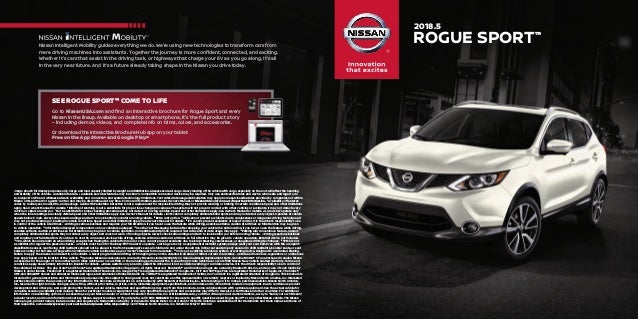 2018 Nissan Rogue Sport Brochure Casa Nissan El Paso New Used Car