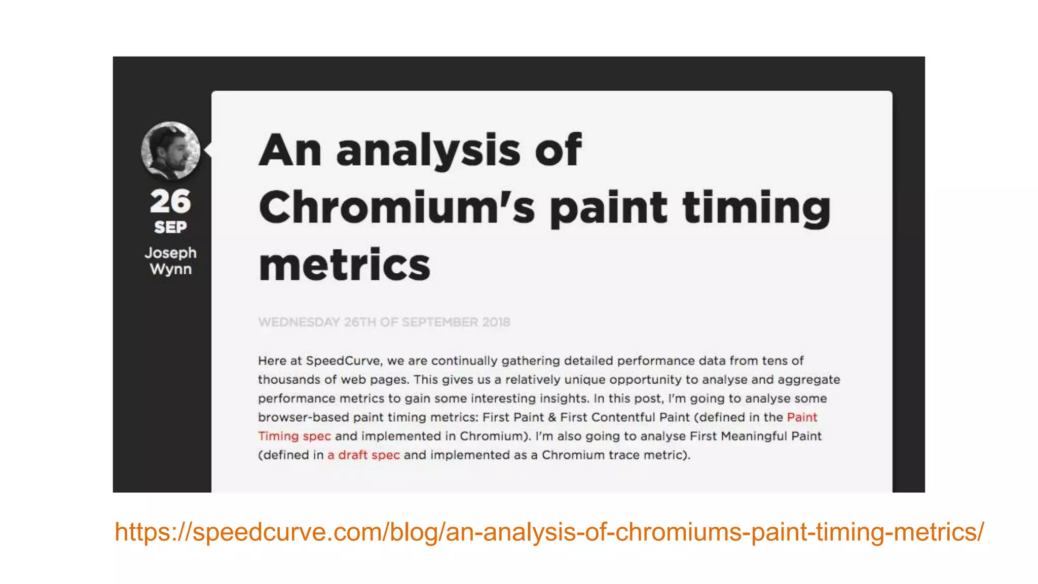https://speedcurve.com/blog/an-analysis-of-chromiums-paint-timing-metrics/
 