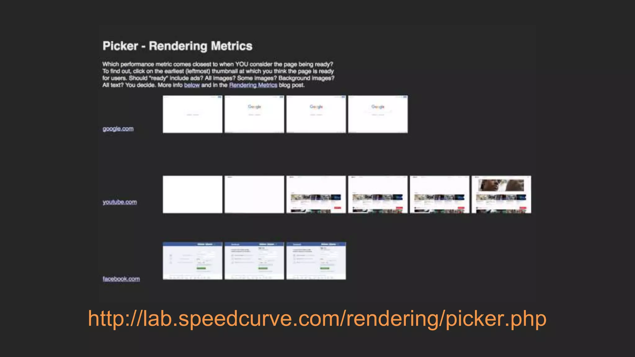 http://lab.speedcurve.com/rendering/picker.php
 