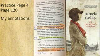 Practice Page 4
Page 120
My annotations
 