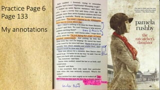 Practice Page 6
Page 133
My annotations
 