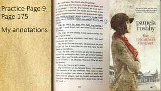 Practice Page 9
Page 175
My annotations
 