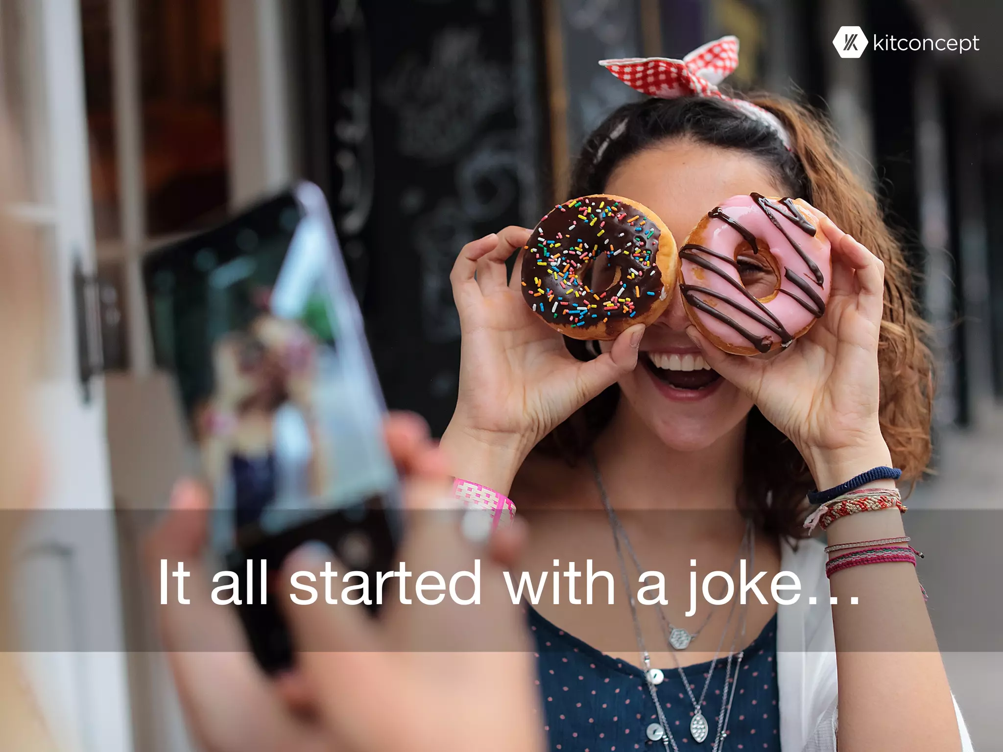 It all started with a joke…