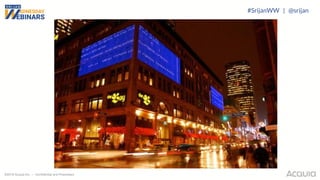 ©2018 Acquia Inc. — Confidential and Proprietary
#SrijanWW | @srijan
 