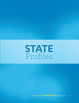International INNOVATION Scorecard 27
Profiles
STATE
 
