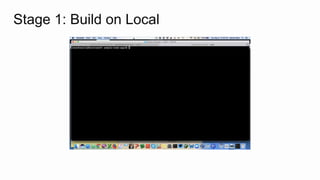 Stage 1: Build on Local
 
