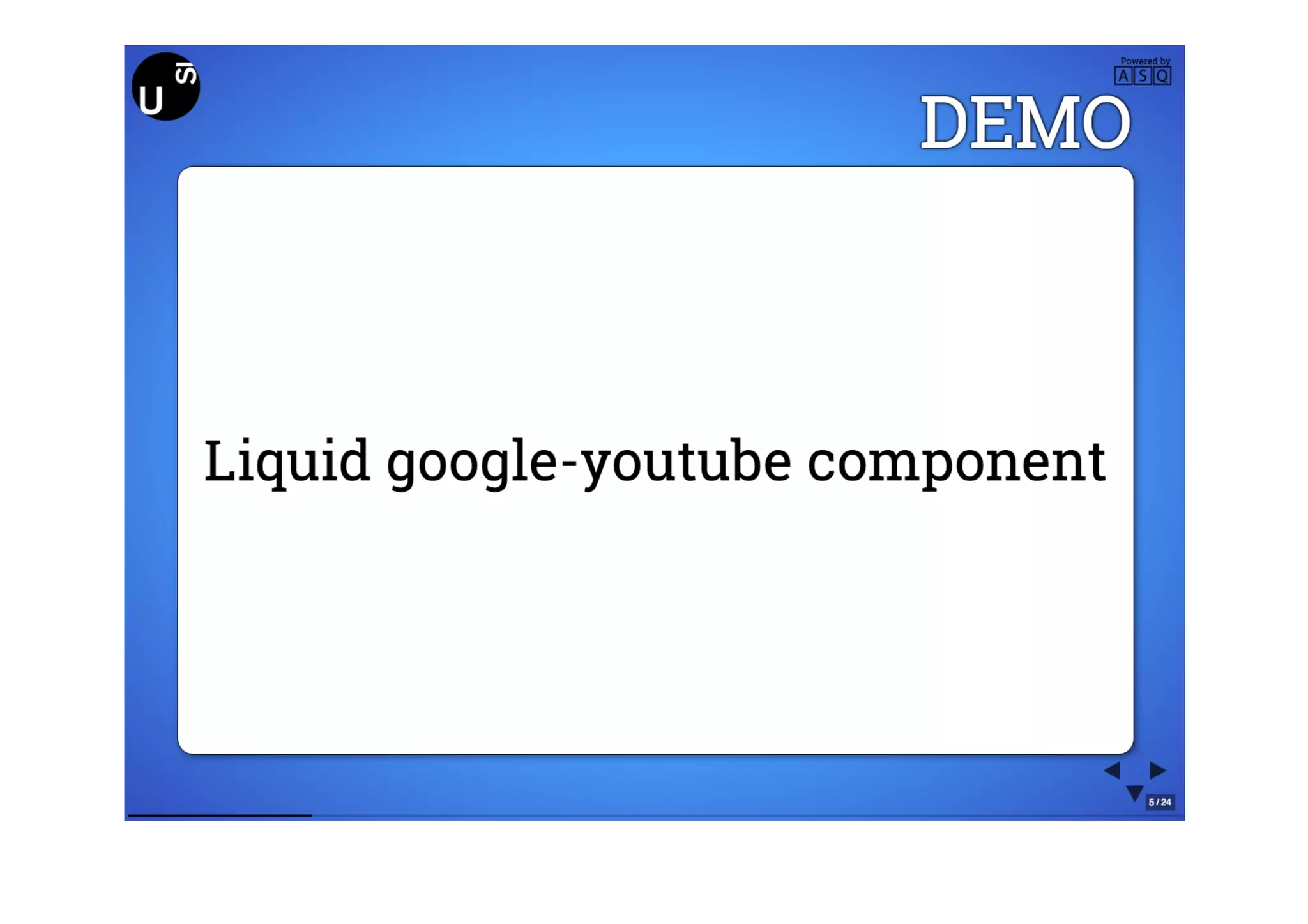 The Liquid User Experience API | PPT