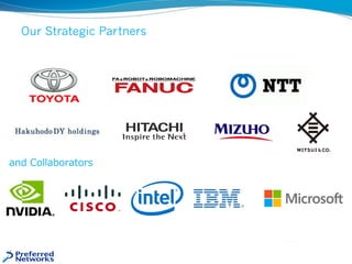 Our Strategic Partners
and Collaborators
 