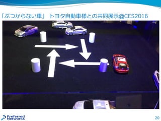 20
「ぶつからない車」 トヨタ自動車様との共同展示@CES2016
 