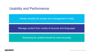 Opentext Upgrade Why Upgrade to OpenText Library Collections 11? | PPTX