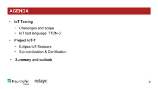 Functional and non-functional testing with IoT-Testware | PPT