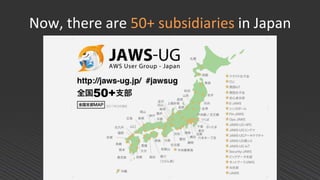 Now, there are 50+ subsidiaries in Japan
 