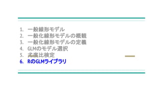 1. һΥǥ
2. һ㻯ΥǥθQ
3. һ㻯Υǥζx
4. GLMΥǥxk
5. ȶȱȗʶ
6. RGLM饤֥
 