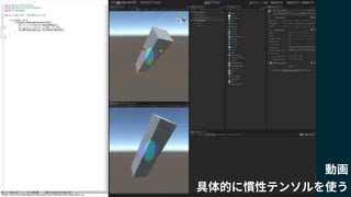 動画
具体的に慣性テンソルを使う
 